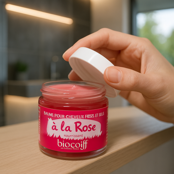 Baume Rose – Cheveux Secs et Épais – Image 3