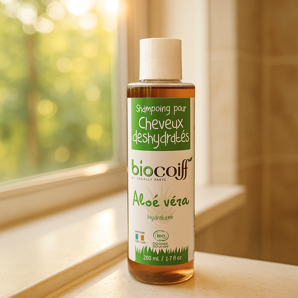 Shampoing Aloe Vera Bio – Cheveux Déshydratés – Image 2