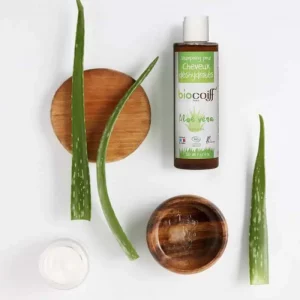 Shampoing Aloe Vera Bio – Cheveux Déshydratés