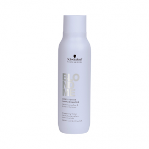 Shampooing Violet Bond Repair BLONDME - shampooing violet anti-jaune pour blond froid et lumineux